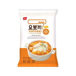 韓國原裝進口 YOPOKKI 芝士味辣炒年糕 甜辣味辣炒年糕 袋裝 2人份 韓國年糕