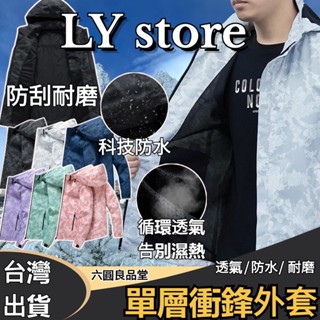 ONE牌同工廠 男生衝鋒衣外套 防水機能外套 衝鋒衣 大碼連帽外套 防風薄外套 運動外套 機能外套 保暖外套