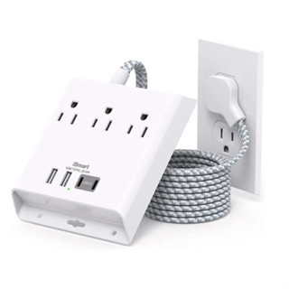 Power Strip USB-C 3m 1 5m 七合一扁平插頭桌面充電站