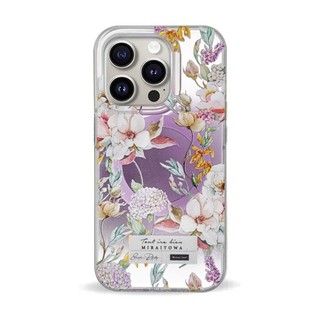 【MS防摔殼】暮光花與詩 磁吸款 花 腮紅 花朵 iPhone i16 i16pro i16promax Plus