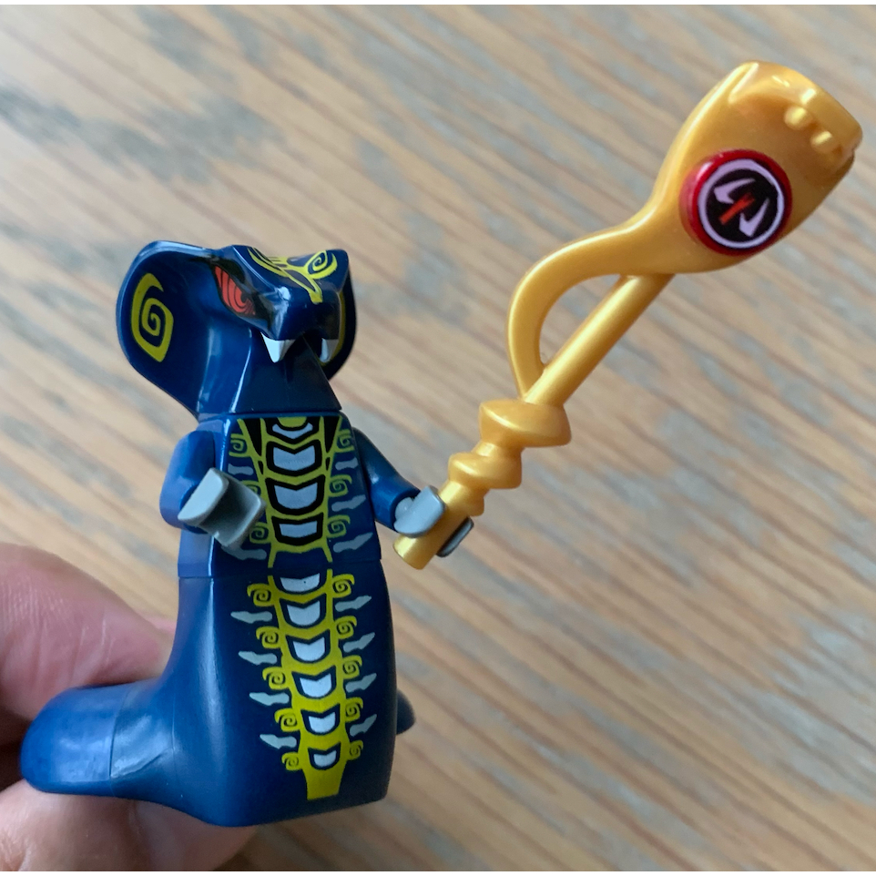 二手 樂高 LEGO 9446 9444 旋風忍者 Skales 藍蛇王 njo040