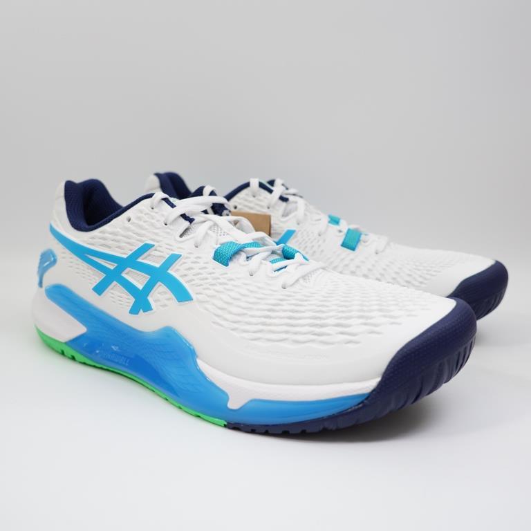 ASICS GEL-RESOLUTION 9 男生款 網球鞋 1041A330-103 亞瑟士 R9 網球鞋