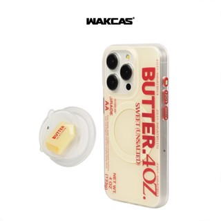 Wakcas▸奶油磁吸手機殼 iPhone 16 15 14 Pro Max magsafe 磁吸殼 手機殼