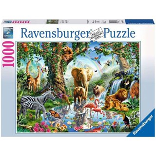 德國Ravensburger 維寶拼圖-叢林冒險 (1000P) RV19837