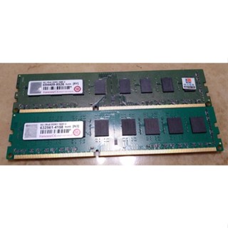 原廠終保【Transcend 創見】DDR3 1600 8G 雙面顆粒 桌上型記憶體 8GB兩條合售