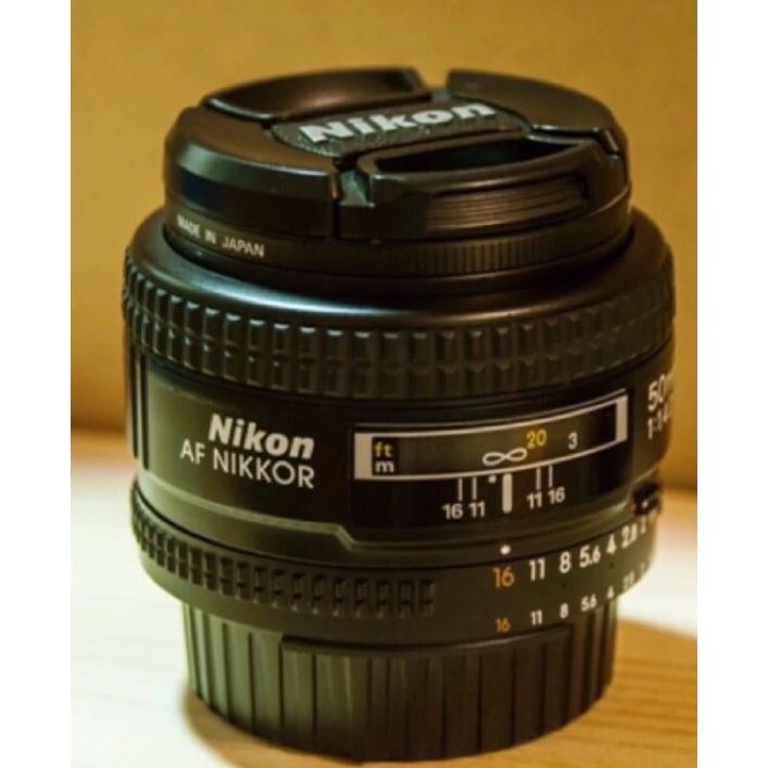 尼康 Nikon AF NIKKOR 50mm F1.4 定焦標準鏡頭 全自動對焦