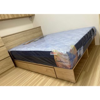 【米熊家居 沙發&床墊專賣店】灰夜星空(天然乳膠硬式獨立筒)