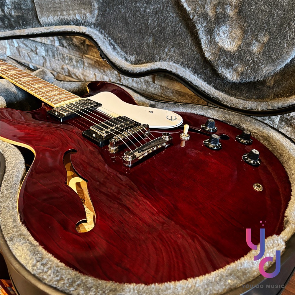 『綠洲合唱團』終身保固  Epiphone Noel Gallagher Riviera 簽名款 電吉他