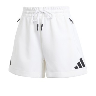 【ADIDAS】愛迪達 W Z.N.E. SHORT 女裝 短褲 白色 褲子 -JJ4678