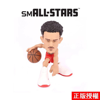 NKSHOP smALL-STARS 6吋人型公仔 Trae Young 21-22 老鷹 紅 正版授權$1080