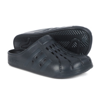 Adidas Adilette Clog 男女款 深藍色 洞洞鞋 防水休閒 懶人包頭 拖鞋 (IG9163)