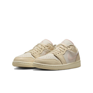 W Air Jordan 1 Low SE Seersucker 米白粉 FQ1925-100【SPLY】
