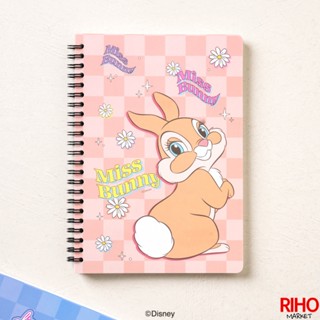 韓國大創 Daiso 桑普 邦妮兔 A5 筆記本 條紋內頁 活頁筆記本 活頁本 活頁紙 記事本 迪士尼 動物 兎子 文具