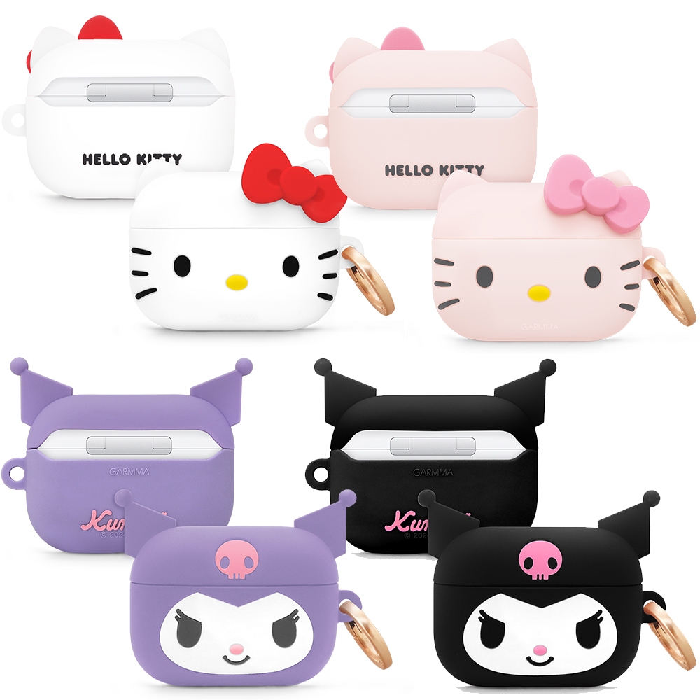 GARMMA 三麗鷗家族 AirPods Pro/ Pro2 耳機保護套 矽膠保護套