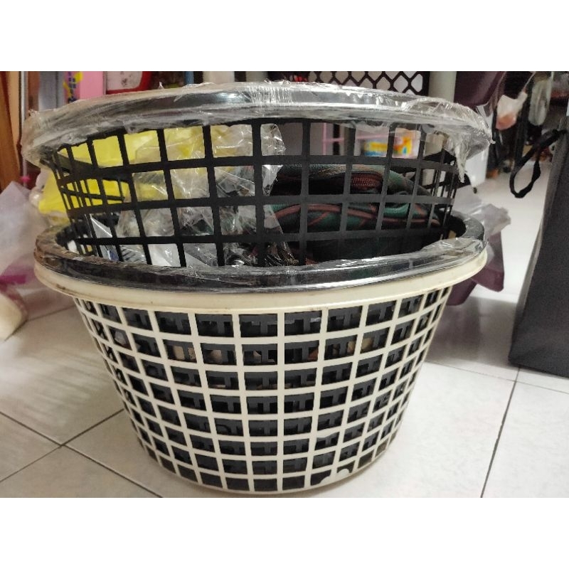 二手 水果籃 衣物籃 置物籃 洗衣籃 菜籃 塑膠籃 果菜籃 圓籃子 菜籃 籃子 蔬菜籃