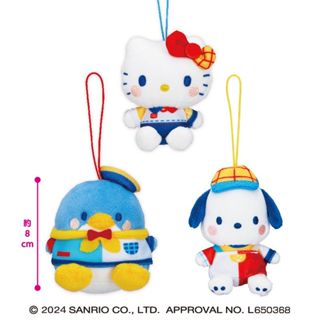✨海の羅曼史🇯🇵日本代購｜正版 日本限定 彩色 大耳狗 山姆企鵝 凱蒂貓 Sanrio 三麗鷗 娃娃 吊飾