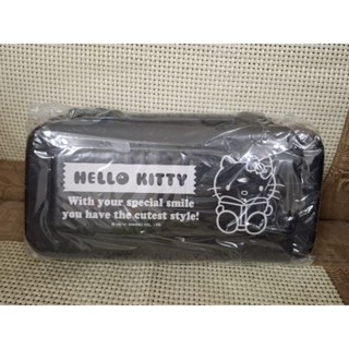 3FFZ005-850 全新 黑色 Hello Kitty 化妝包 收納包 硬殼包