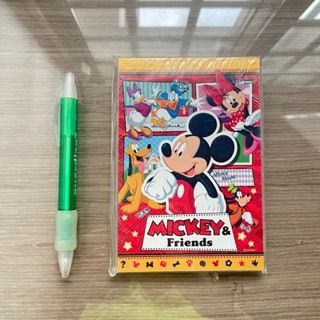 全新 有實品影片 米奇 Mickey 便條紙 筆記本 迪士尼 Disney