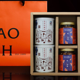 帆船牌【正宗度小月擔仔麵本舖出品】古早味肉燥四罐組(古早味肉燥2罐+DAAMI純。油蔥*2)