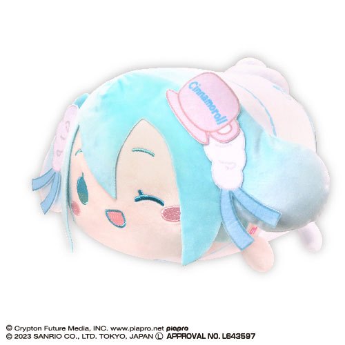 萌品市集 景品 MAX LIMITED 初音未來x大耳狗 趴姿玩偶 BIG E：初音未來(大耳狗衣裝)