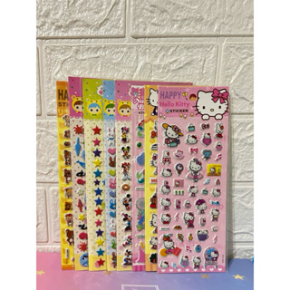 手帳貼紙 泡棉貼紙 立體貼紙 Hello Kitty 凱蒂貓 迪士尼 公主 米奇 拉拉熊 哆拉A夢 防水雷射姓名貼