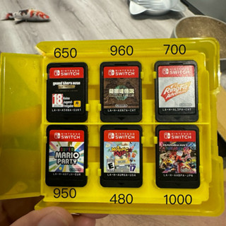 switch二手遊戲 無盒 純遊戲卡 風花雪月 薩爾達傳說曠野 瑪莉歐賽車 儲存良好 現貨 瑪利歐派對 王國之淚