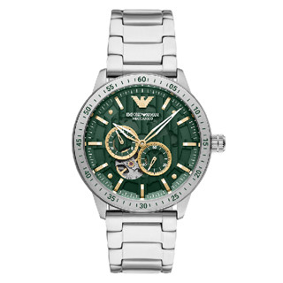 EMPORIO ARMANI 亞曼尼 Mario系列 AR60053 都會菁英機械手錶 43mm