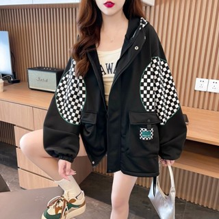 胖胖美依 秋冬上衣 大碼上衣 中尺碼外套 m-2xl華棉複合貝絨立體口袋加絨加厚上衣tcf02-d5077.