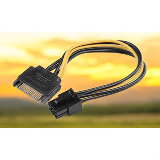 含稅 顯示卡供電 SATA轉6PIN SATA轉6P 電源線 電源供應器 轉接線 A018
