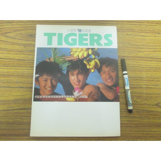 中港台明星寫真集~1989年  小虎隊 - TIGERS  寫真集   自有書保存良好 ~可合併運費