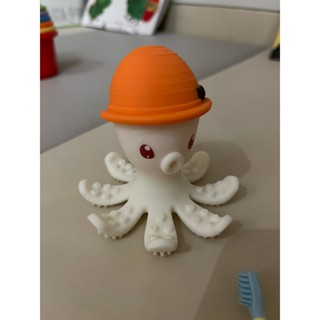 英國 mombella 樂咬咬章魚固齒器