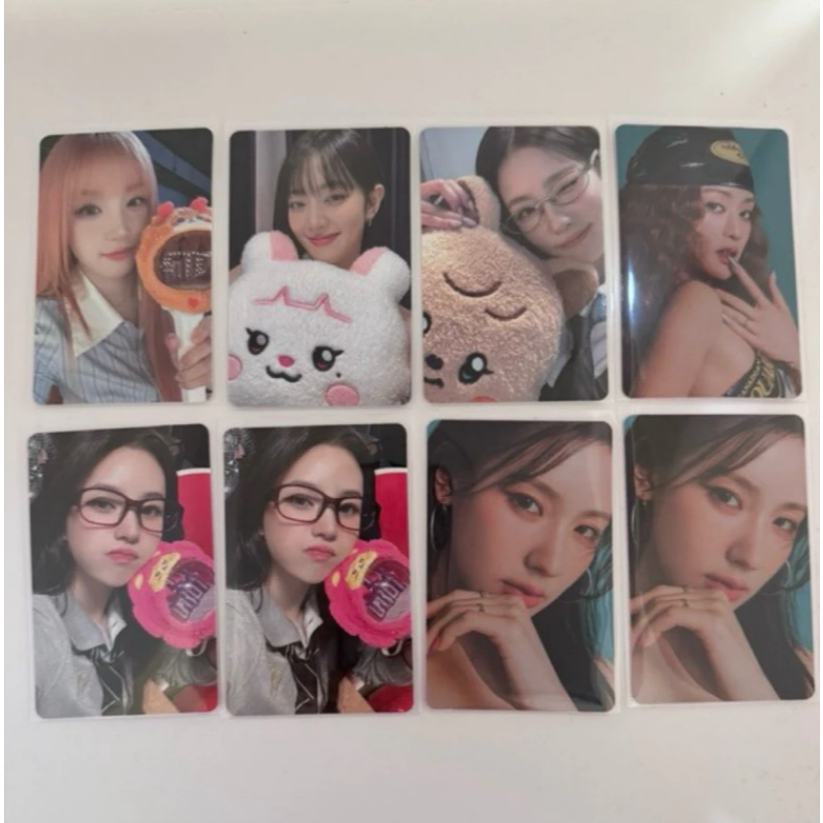 現貨 (G)I-DLE LINE FRIEND快閃周邊 滿額小卡 滿額卡 特典卡 手燈卡 抱枕卡