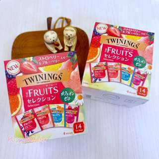☆現貨☆全新包裝 片岡物產TWININGS唐寧茶 綜合水果茶包 花果茶 無咖啡因 蜜桃 柳橙 洋甘菊 莓果【快樂兒】
