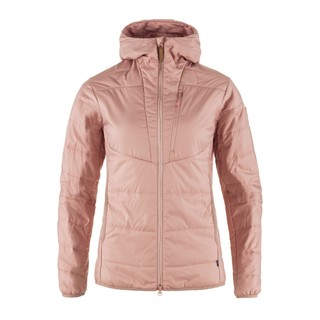 Fjallraven 小狐狸 北極狐 女 Keb Padded Hoodie 化纖外套 連帽夾克 粉白玫瑰 89630