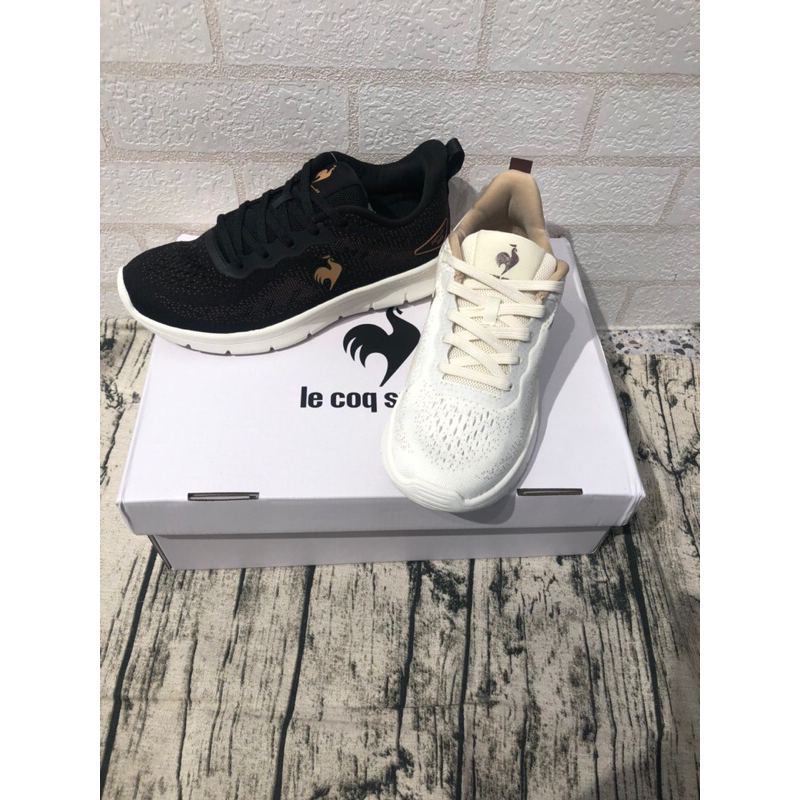 【LE COQ SPORTIF 法國公雞】NANTES運動鞋休閒鞋-男女款-奶茶/白色-LWU73272