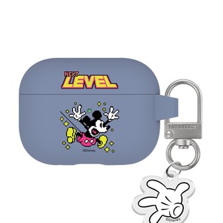 【TOYSELECT】Disney經典-米奇款等級提升強悍防摔AirPods保護套(附吊飾)