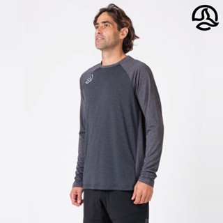 TERNUA 男Dryshell排汗圓領長袖上衣 黑色 (S-2XL) KRODI 1207537 / 底層衣 吸濕排汗