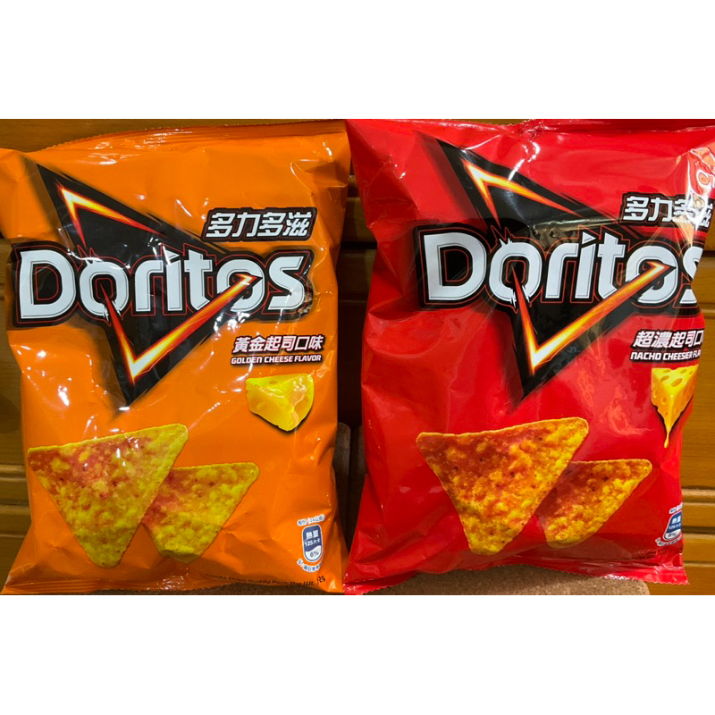 Doritos多力多滋 黃金起司 超濃起司 美式辣起士口味 玉米片72公克