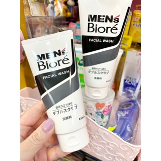 ☆新品現貨+預購區2410☆✈️日本空運來臺✈️🤩CT搶先賣商品🤩花王 KAO Biore 男性專用 雙重磨砂 洗面乳