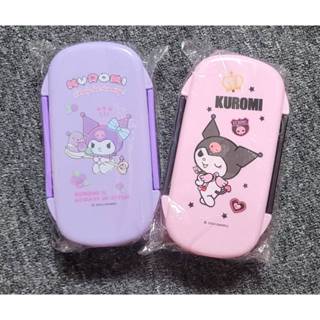 SANRIO 三麗鷗 KUROMI 酷洛米 長型便當盒 午餐盒