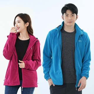 【遊遍天下】臺灣現貨 男女款防風刷毛保暖機能外套GJ21004 (M-3L) /三色