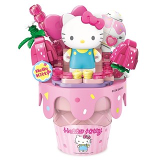 QMAN Keeppley積木 - 三麗鷗 甜筒系列 -HELLO KITTY