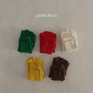 peekaboo (厚)冬季無印兒童套裝｜聖誕衣服 男童套裝 女童套裝 寶寶套裝 嬰兒套裝 兒童睡衣 居家服 韓國童裝