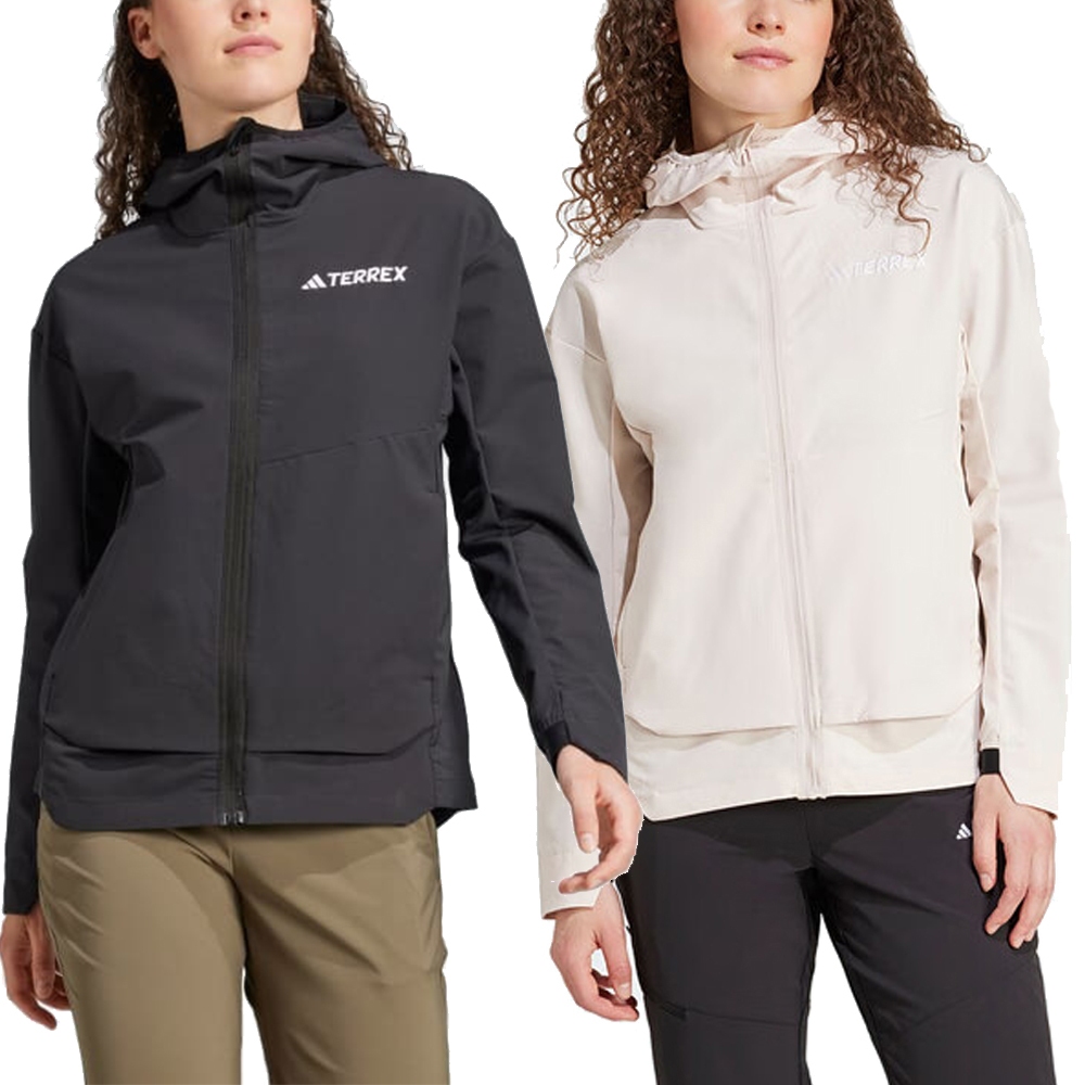 ADIDAS 女 TERREX MULTI SOFTSHELL JA 連帽運動外套 - IX1485 IX1487