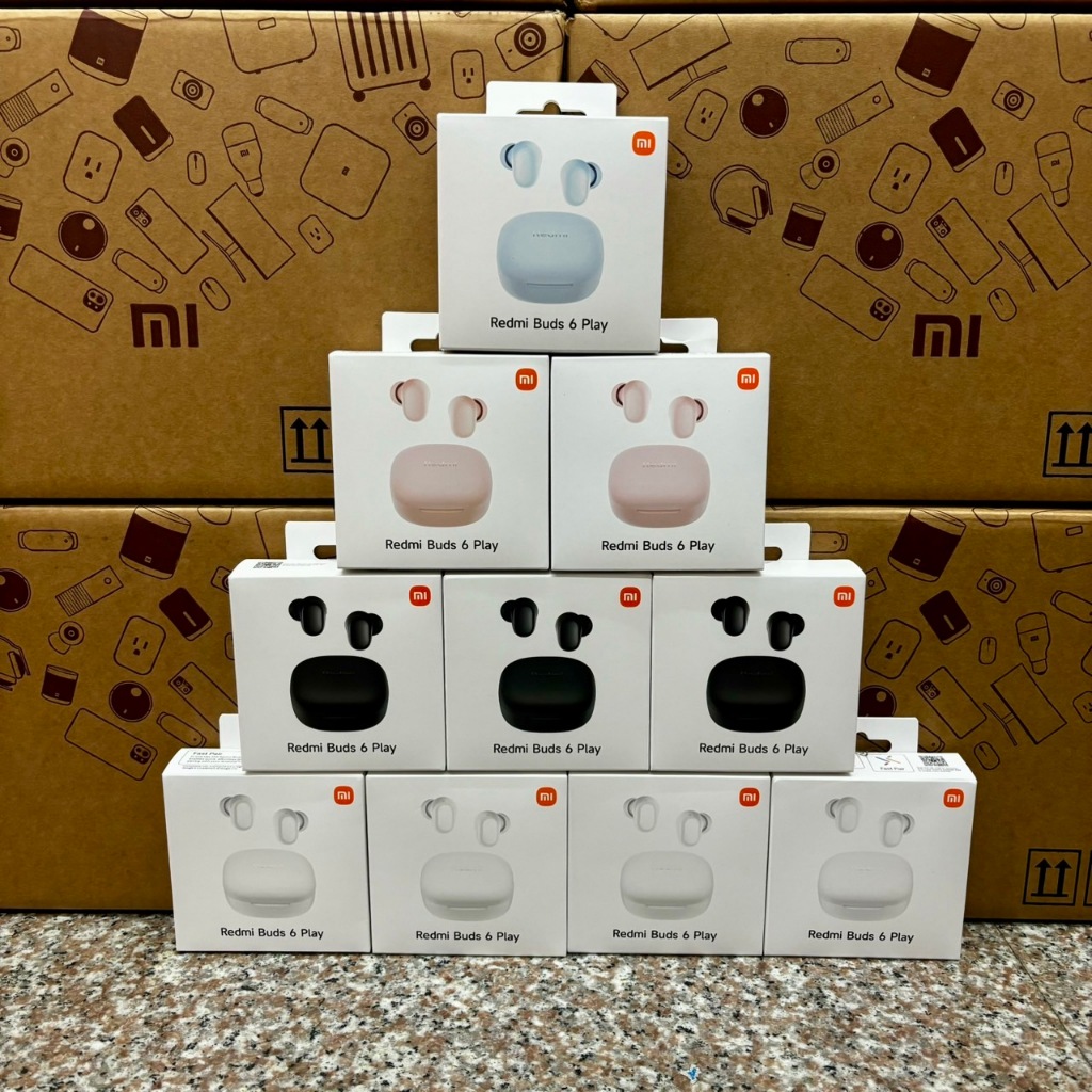 ✨台灣小米公司貨✨小米 Redmi Buds 6 Play耳機 藍芽耳機 無線耳機 紅米耳機 小米耳機Buds6Play