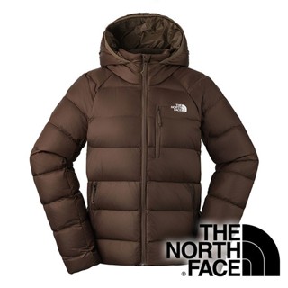 【THE NORTH FACE 美國】女羽絨保暖連帽外套-羽絨FP700『棕』NF0A89X7