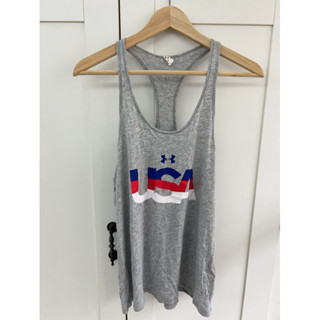 【UNDER ARMOUR】女 運動休閒挖背上衣（397）