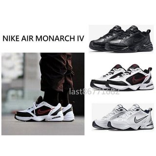 NIKE AIR MONARCH IV 黑 藍 紅 慢跑鞋 運動鞋 休閒鞋