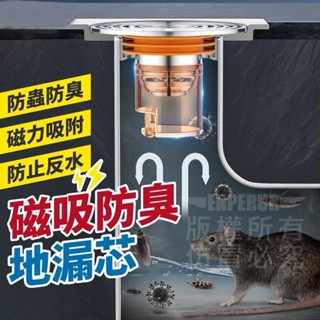 現貨👉排水孔蓋 地漏芯 地漏 地漏蓋 地漏塞 防臭地漏 防蟲地漏 落水頭 排水口地漏芯 排水孔防臭 磁吸自動開合 防臭