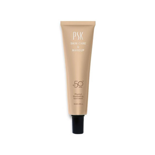 PSK深海美肌專家 純物理全能潤色隔離霜 SPF50+ 35ml 防曬 素顏霜 防曬乳 自然色 35ml